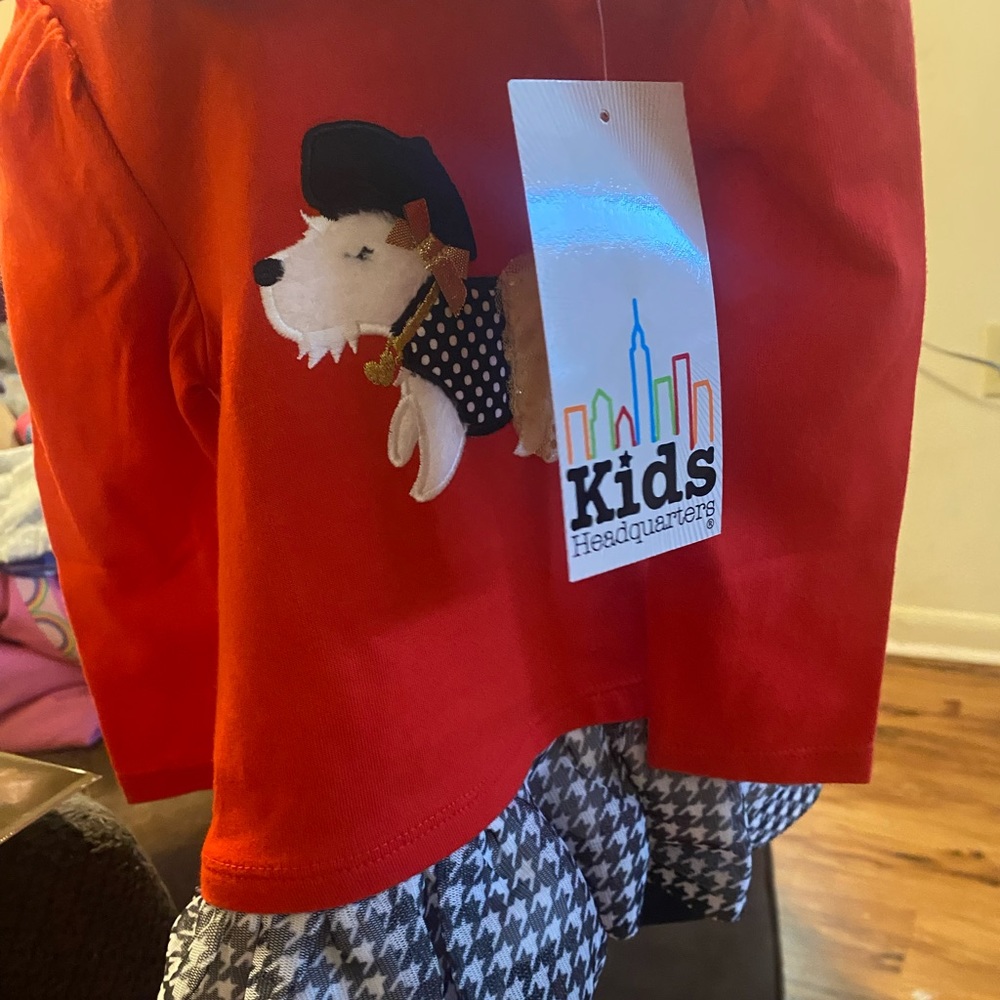 12 months two piece set. Brand new with tags